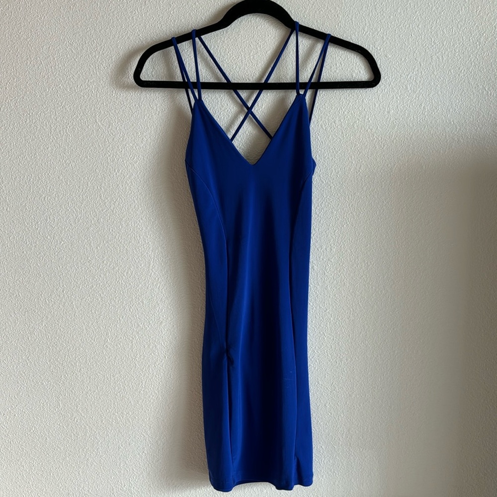 Blue Bodycon Dress